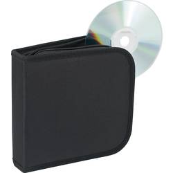 Renkforce taška na CD 28 CD/DVD/Blu-ray Nylon® černá 1 ks (š x v x h) 158 x 40 x 160 mm 775393