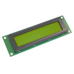 Display Elektronik LCD displej černá žlutozelená (š x v x h) 116 x 37 x 12 mm DEM20231SYH-PY-CYR