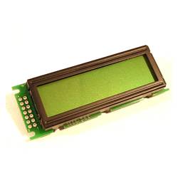 Display Elektronik LCD displej černá žlutozelená (š x v x h) 85 x 30 x 13.6 mm DEM16227SYH-LY