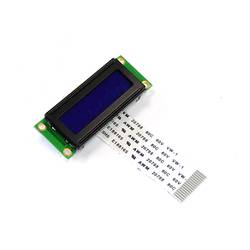 Display Elektronik LCD displej černá, bílá modrá (š x v x h) 53 x 20 x 7.5 mm DEM16223SBH-PW-N