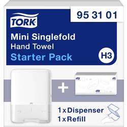 TORK Zásobník na papírové utěrky na papírové utěrky ZickZack a odpadový přehoz na papírové ručníky 953101 1 ks