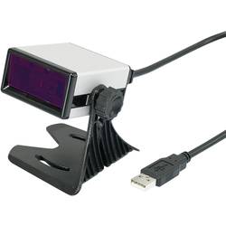 Renkforce FS5020E USB-Kit skener čárových kódů kabelové 1D Laser stříbrná, černá stolní USB