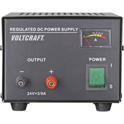 VOLTCRAFT FSP-1243 laboratorní zdroj s pevným napětím, 24 V/DC (max.), 3 A (max.), 72 W, výstup 1 x, FSP-1243