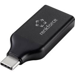 Renkforce USB 2.0 adaptér [1x USB 2.0 zástrčka C - 1x zásuvka DisplayPort]