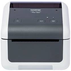 Brother TD4210D tiskárna štítků termální s přímým tiskem 203 x 203 dpi antracitová, bílá USB, RS-232