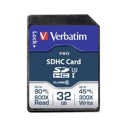Verbatim PRO karta SDHC 32 GB Class 10 UHS-I, Class 10