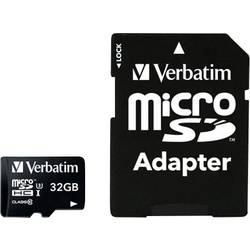Verbatim PRO paměťová karta microSDHC 32 GB Class 10, UHS-I, UHS-Class 3 vč. SD adaptéru