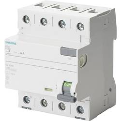 Siemens 5SV33446KL 5SV3344-6KL proudový chránič A 4pólový 40 A 0.03 A 400 V