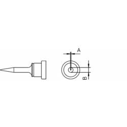 Weller LT 1SA pájecí hrot kruhovité provedení, dlouhé Velikost hrotů 0.5 mm Délka hrotů 15 mm Obsah 1 ks