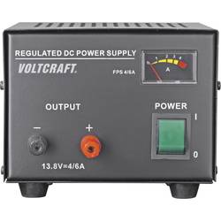 VOLTCRAFT FSP-1134 laboratorní zdroj s pevným napětím, 13.8 V/DC, 4 A, 55 W, výstup 1 x, FSP-1134