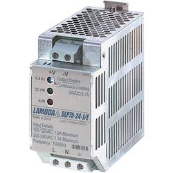 TDK-Lambda DLP75-24-1/E síťový zdroj na DIN lištu, 24 V/DC, 3.1 A, 75 W, výstupy 1 x