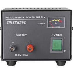 VOLTCRAFT FSP-1136 laboratorní zdroj s pevným napětím, 13.8 V/DC, 6 A, 85 W, výstup 1 x, FSP-1136