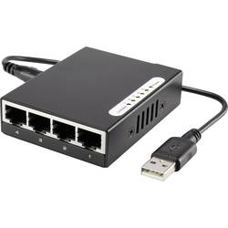 Renkforce RF-4451433 RF-4451433 síťový switch 5 portů 100 MBit/s USB napájení