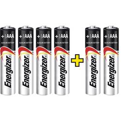 Energizer Max 4+2 mikrotužková baterie AAA alkalicko-manganová 1.5 V 6 ks