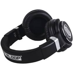 Reloop RHP-15 DJ sluchátka uzavřená (Over Ear) kabelová černá složitelná