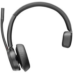 HP Poly Voyager 4310 Sluchátka On Ear Bluetooth®, kabelová mono černá headset, monofonní