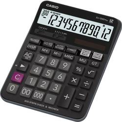 Casio DJ-120DPLUS stolní kalkulačka černá Displej (počet míst): 12 solární napájení, na baterii (š x v x h) 144 x 34.6 x 192 mm