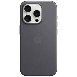 Apple Finewoven Case zadní kryt na mobil Apple iPhone 15 Pro černá indukční nabíjení, odolné vůči nárazům