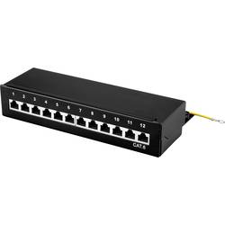 Renkforce 12 portů síťový patch box CAT 6 1 U