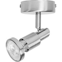 LEDVANCE LED SPOT GU10 (EU) L 4058075540507 LED stropní reflektor LED GU10 2.6 W stříbrná