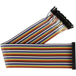 Joy-it RB-CB2-030 Jumper kabely Raspberry Pi [40x zásuvka drátového můstku - 40x zásuvka drátového můstku] 30.00 cm barevná vč. pinů