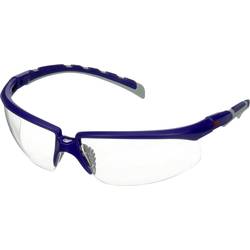 3M S2001ASP-BLU ochranné brýle vč. ochrany proti zamlžení, úhel nastavitelný modrá, šedá EN 166 DIN 166