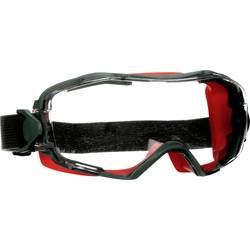 3M GG6001SGAF-RED uzavřené ochranné brýle vč. ochrany proti zamlžení, s ochranou proti poškrábání červená EN 166, EN 170 DIN 166, DIN 170