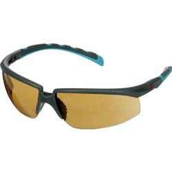 3M S2005SGAF-BGR ochranné brýle vč. ochrany proti zamlžení, s ochranou proti poškrábání, úhel nastavitelný tyrkysová, šedá EN 166 DIN 166