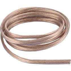 AIV 23404T reproduktorový kabel 2 x 1.50 mm² transparentní metrové zboží