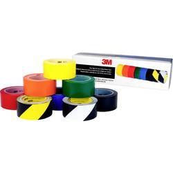 3M 471DEMO5S lepicí páska žlutá, oranžová, červená, zelená, modrá, černá, žlutá/černá, bílá/černá (d x š) 33 m x 50 mm 8 ks