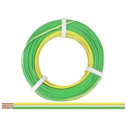 Donau Elektronik 325-354-50 lanko/ licna 3 x 0.25 mm² + 3 x 0.25 mm² žlutá, bílá, zelená 50 m