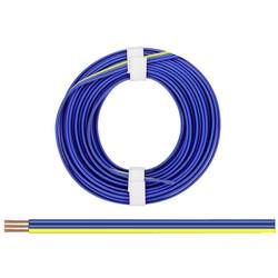 Donau Elektronik 325-223 lanko/ licna 3 x 0.25 mm² modrá, žlutá 5 m