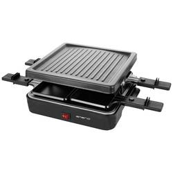 EMERIO RG-120656 raclette gril 4 pánve černá