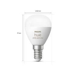 Philips Hue LED žárovka 8719514491281 Energetická třída (EEK2021): F (A - G) Hue White & Color Ambiance Luster E14 5.1 W