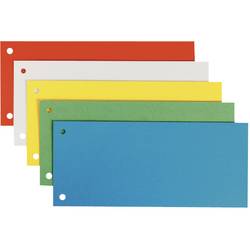 Leitz dělicí list 16796099 25 kusů/balení karton Rozměry výrobku, šířka:240 mm Vnější výška:105 mm oranžová, bílá, modrá, zelená, žlutá 25 ks