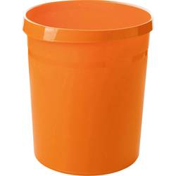 HAN Papierkorb GRIP 18190-51 odpadkový koš 18 l (Ø x v) 312 mm x 350 mm polypropylen oranžová 1 ks