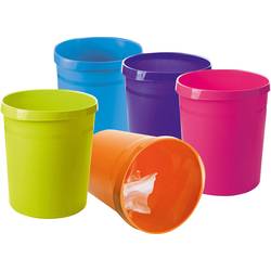 HAN GRIP 18190-51 odpadkový koš 18 l (Ø x v) 312 mm x 350 mm polypropylen oranžová 1 ks