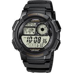 Casio Quartz náramkové hodinky AE-1000W-1AVEF (d x š x v) 48.1 x 43.7 x 13.7 mm černá Materiál pouzdra=Rezinát materiál řemínku=Rezinát