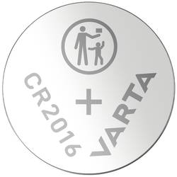 Varta knoflíkový článek CR 2016 3 V 5 ks 87 mAh lithiová LITHIUM Coin CR2016 Bli 5