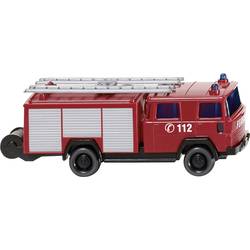 Wiking 096104 N model zásahového vozidla Magirus Deutz Hasiči LF 16