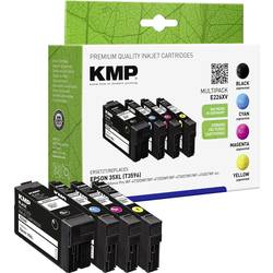 KMP Ink náhradní Epson 35XL, T3596, T3591, T3592, T3593, T3594 kompatibilní kombinované balení černá, azurová, purpurová, žlutá E226XV 1638,4005