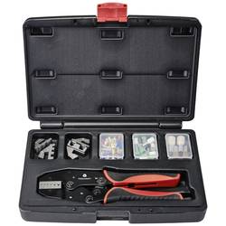 TOOLCRAFT TO-7703463 sada krimpovacích kleští 83dílná dutiny na kabely 0.5 do 35 mm² vč. sortimentu dutin na kabely v kufru , vč. výměnných krimpovacích vložek