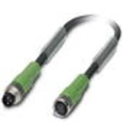 Phoenix Contact SAC-3P-M 8MS/ 0,6-PVC/M 8FS připojovací kabel pro senzory - aktory, 1415878, piny: 3, 0.60 m, 1 ks