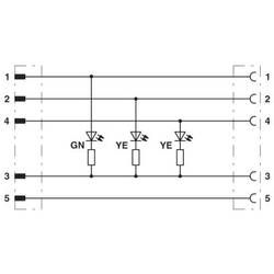 Phoenix Contact SAC-5P-M12MS/2,0-810/M12FR-3L připojovací kabel pro senzory - aktory, 1416151, piny: 5, 2.00 m, 1 ks