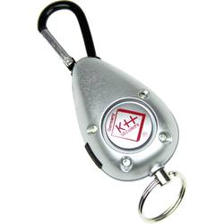 kh-security kapesní alarm stříbrná s LED 100190