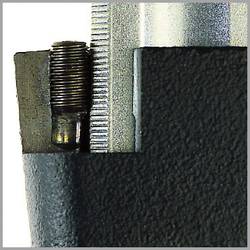 Šroubová svěrka z temperované litiny TG-K 300/120 Bessey TG30S12K Rozpětí (max.):300 mm Délka vyložení:120 mm