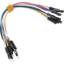 MikroElektronika MIKROE-512 Jumper kabely Raspberry Pi, Banana Pi, Arduino [10x zástrčka drátového můstku - 10x zásuvka drátového můstku] 15.00 cm barevná