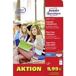 Avery-Zweckform Everyday Inkjet Photo Paper glossy 2415 fotografický papír A4 160 g/m² 50 listů lesklý