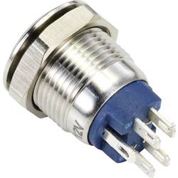 TRU COMPONENTS TC-9219008 tlačítko 48 V/AC 2 A 1x vyp/(zap) bez aretace RGB IP67 1 ks