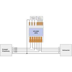 WAGO 879-3000 4PU jednofázový elektroměr digitální 65 A Úředně schválený: Ano 1 ks